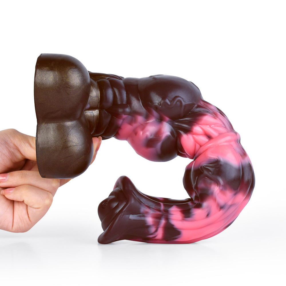 Cowie Knotted Horse Dildo-Suction Cup Dildo
