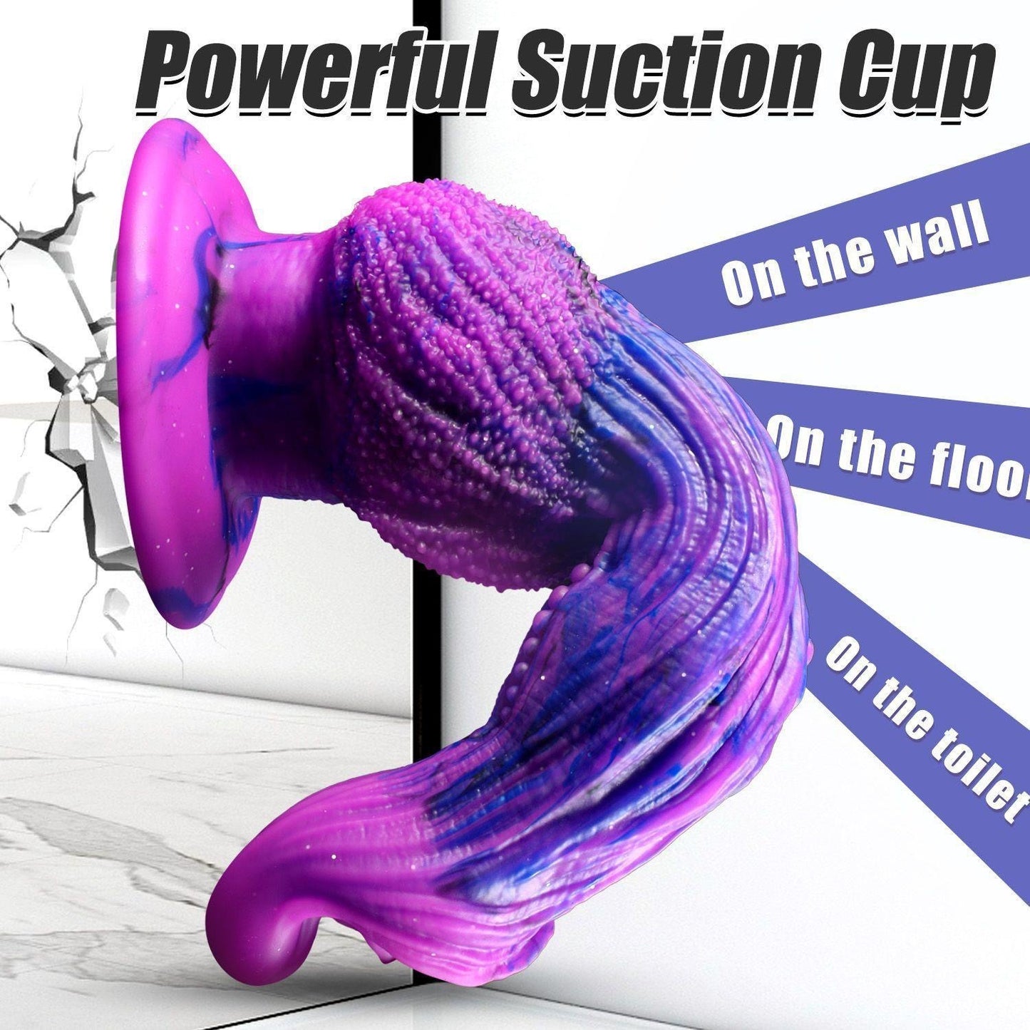 Rosie Knotted Dog Dildo-Suction Cup Dildo