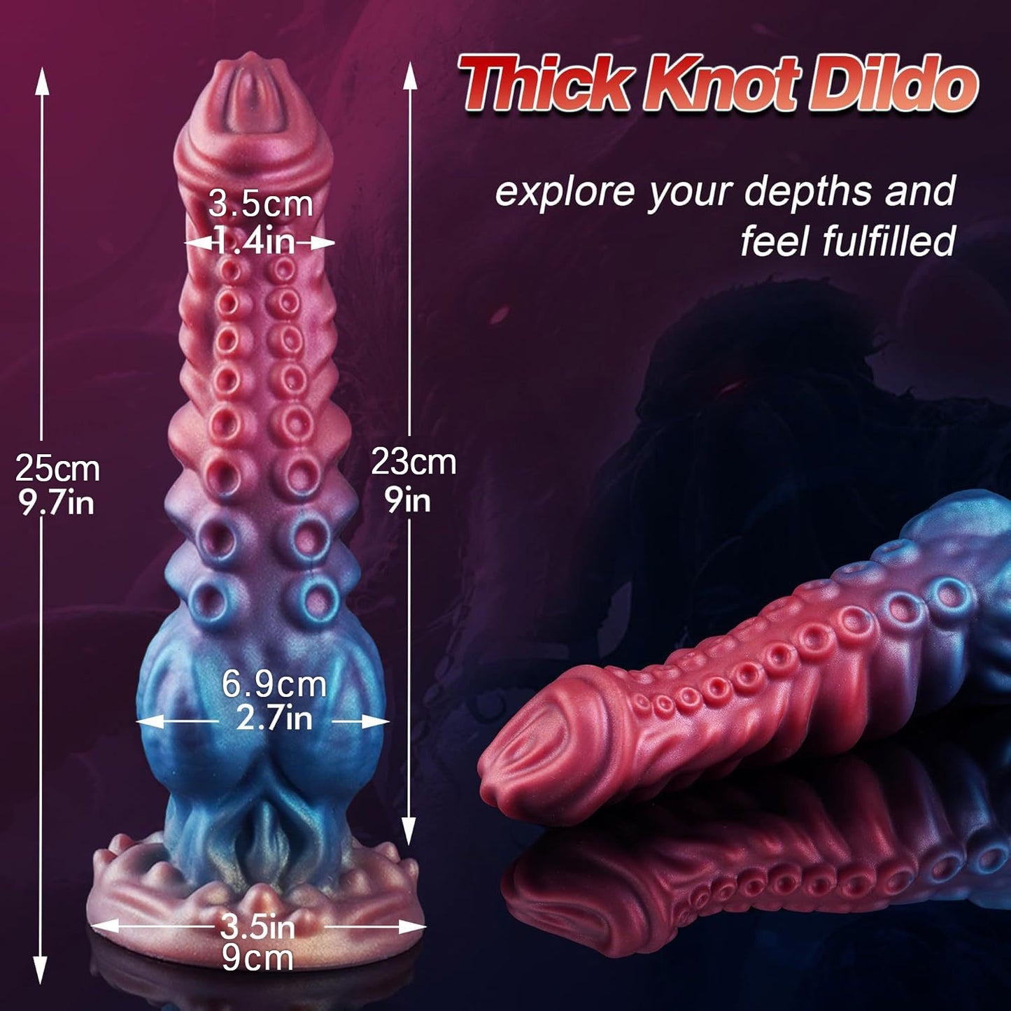 Doctopus Knotted Octopus Dildo-Suction Cup Dildo