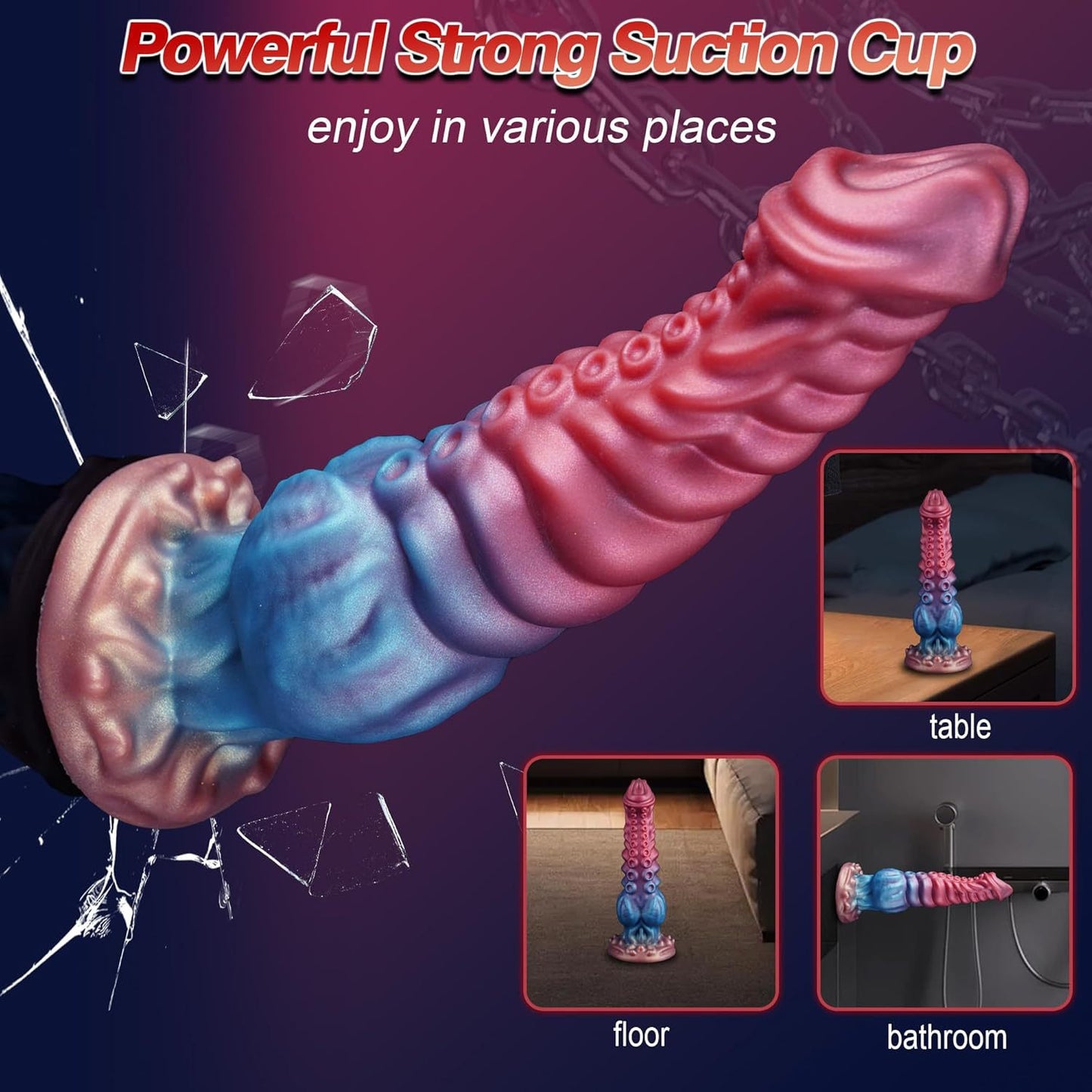 Doctopus Knotted Octopus Dildo-Suction Cup Dildo