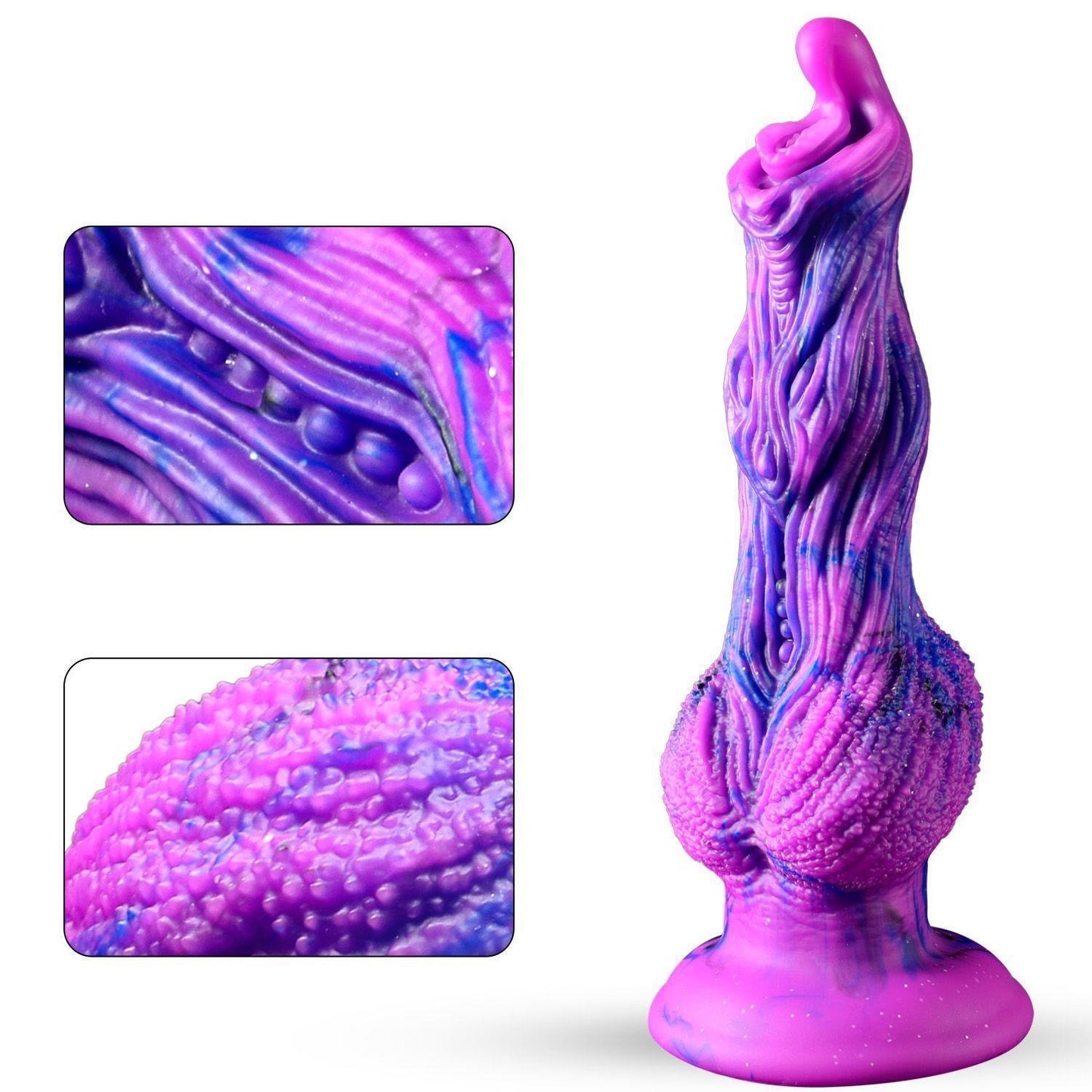 Rosie Knotted Dog Dildo-Suction Cup Dildo
