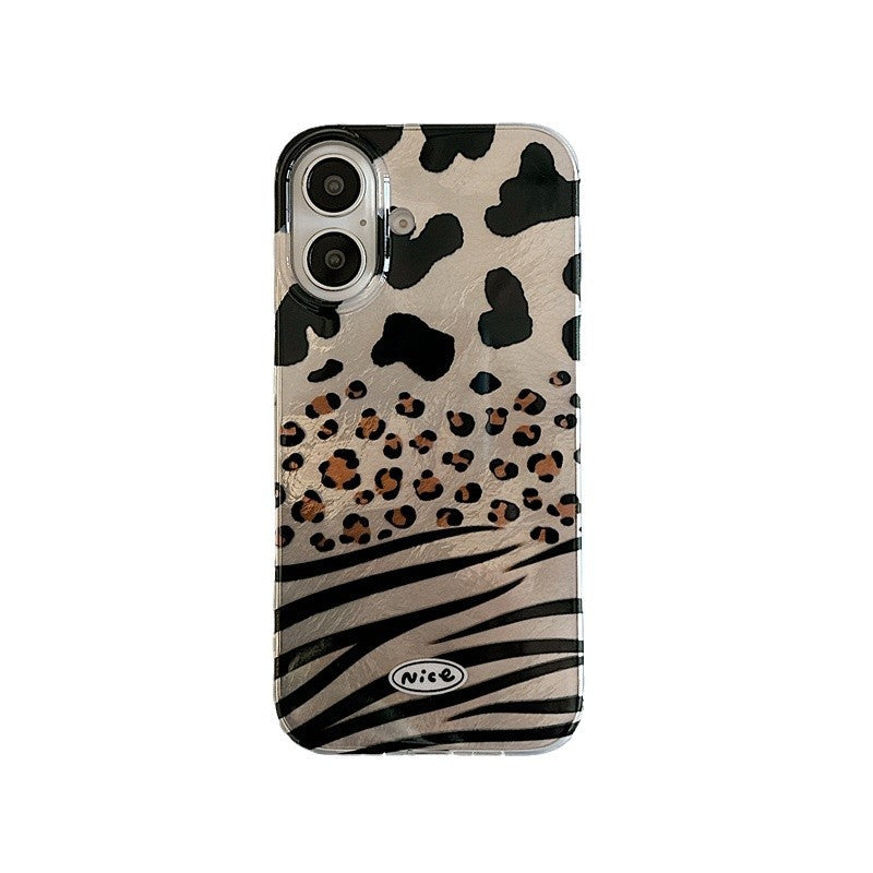 Cheetah Print Collage Phone Case for iPhone