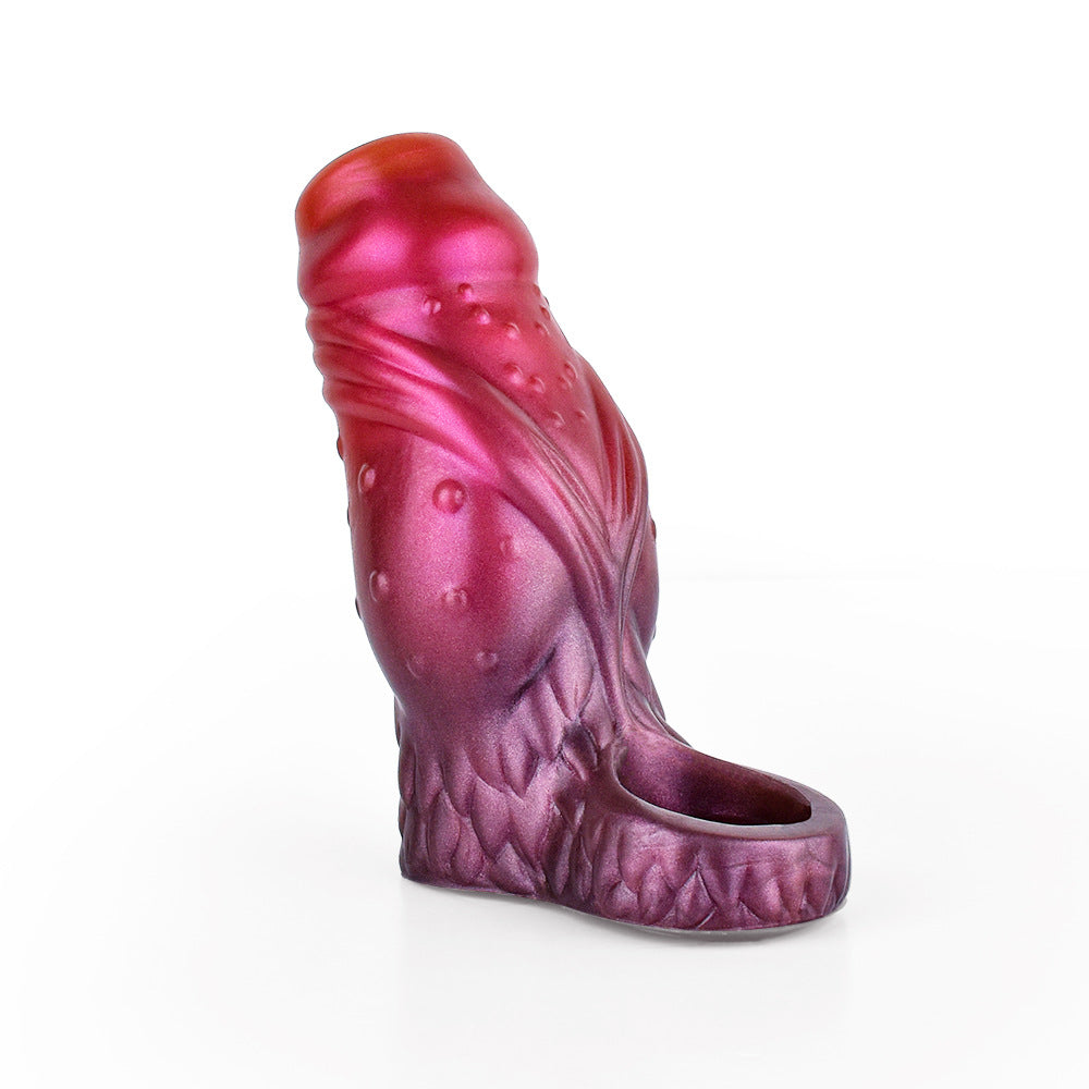 AMOR Wolf Knotted Cock Sleeve-Penis Ring-Open End
