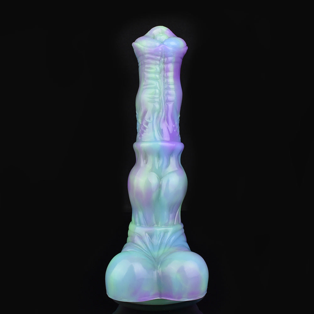Spring Garden Knotted Horse Dildo-Suction Cup Dildo