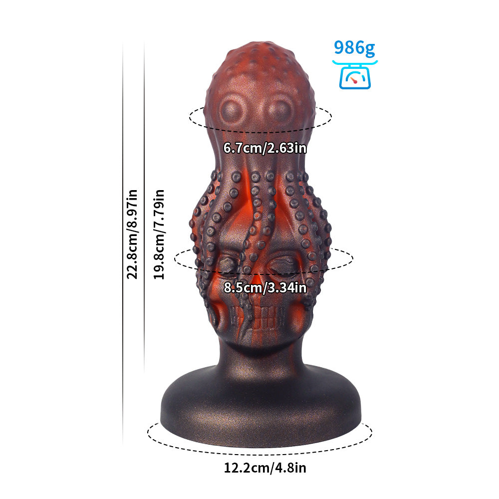 DEEPEN Octopus Suction Cup Anal Plug