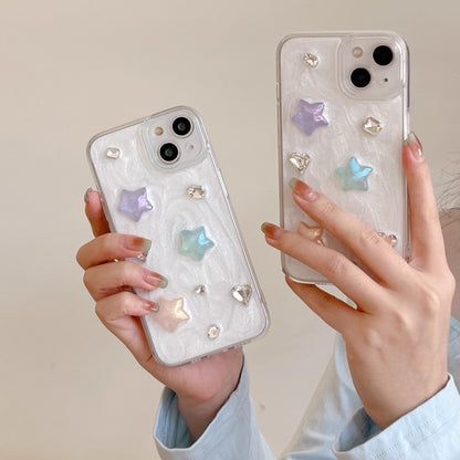 3D Star Phone Case for iPhone