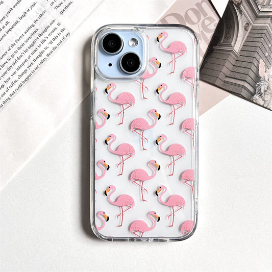 Flamingo Party Phone Case for iPhone