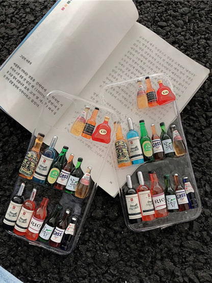 3D Wine Phone Case for iPhone