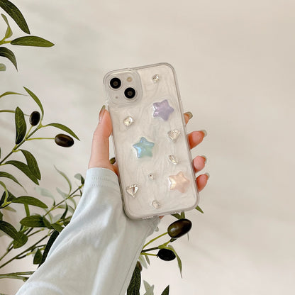 3D Star Phone Case for iPhone