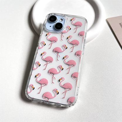 Flamingo Party Phone Case for iPhone