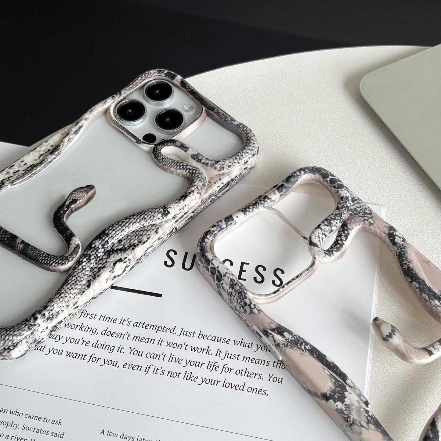 Snake Frame Phone Case for iPhone