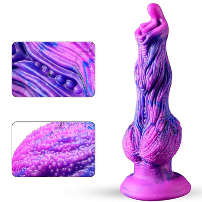 Rosie Knotted Dog Dildo-Suction Cup Dildo