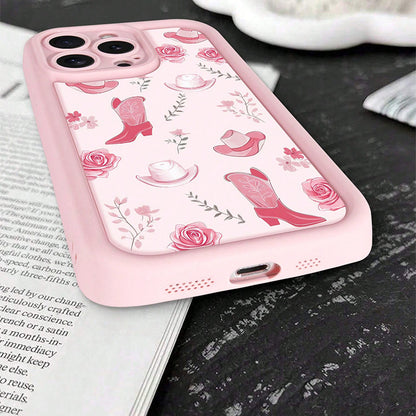 Cowgirl Pink Phone Case for iPhone