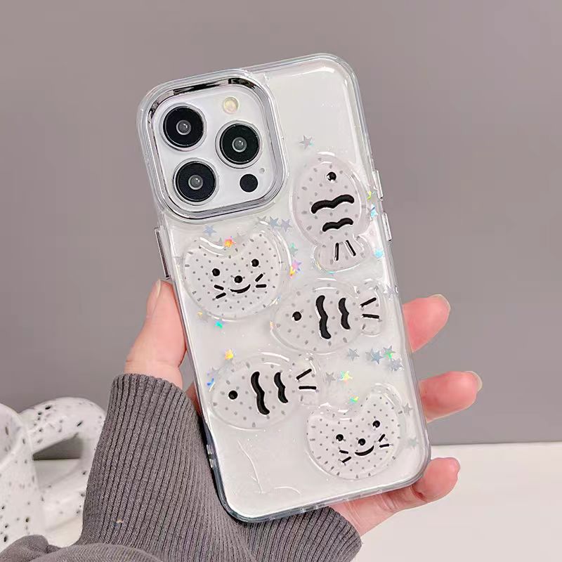 Cat&Fish Phone Case for iPhone