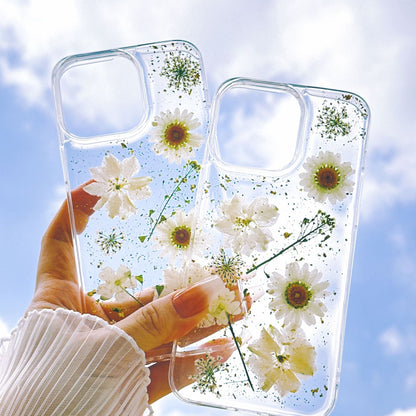 Snow Daisy Phone Case for iPhone