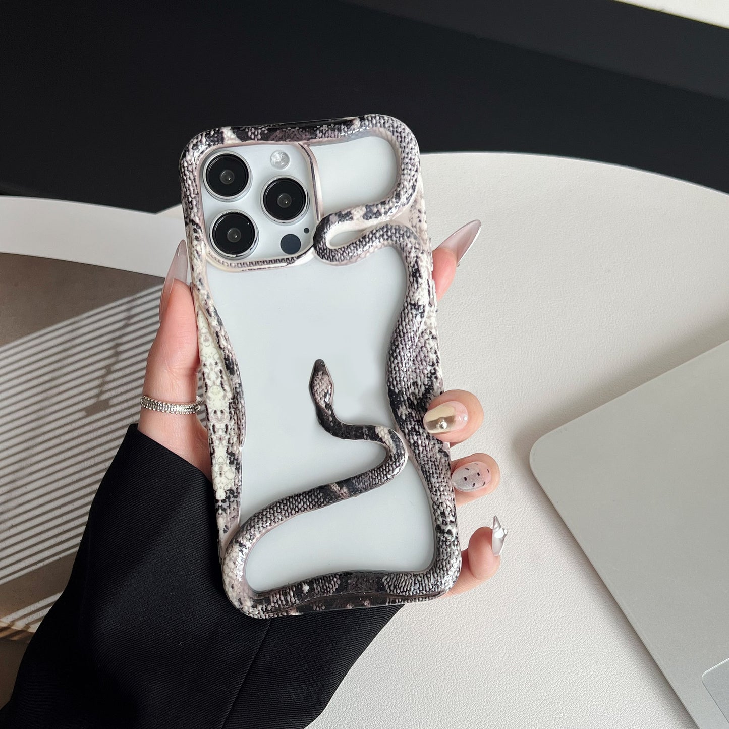 Snake Frame Phone Case for iPhone