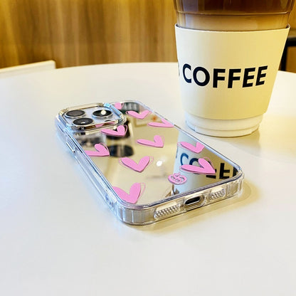 Pink Sweet Heart Phone Case for iPhone