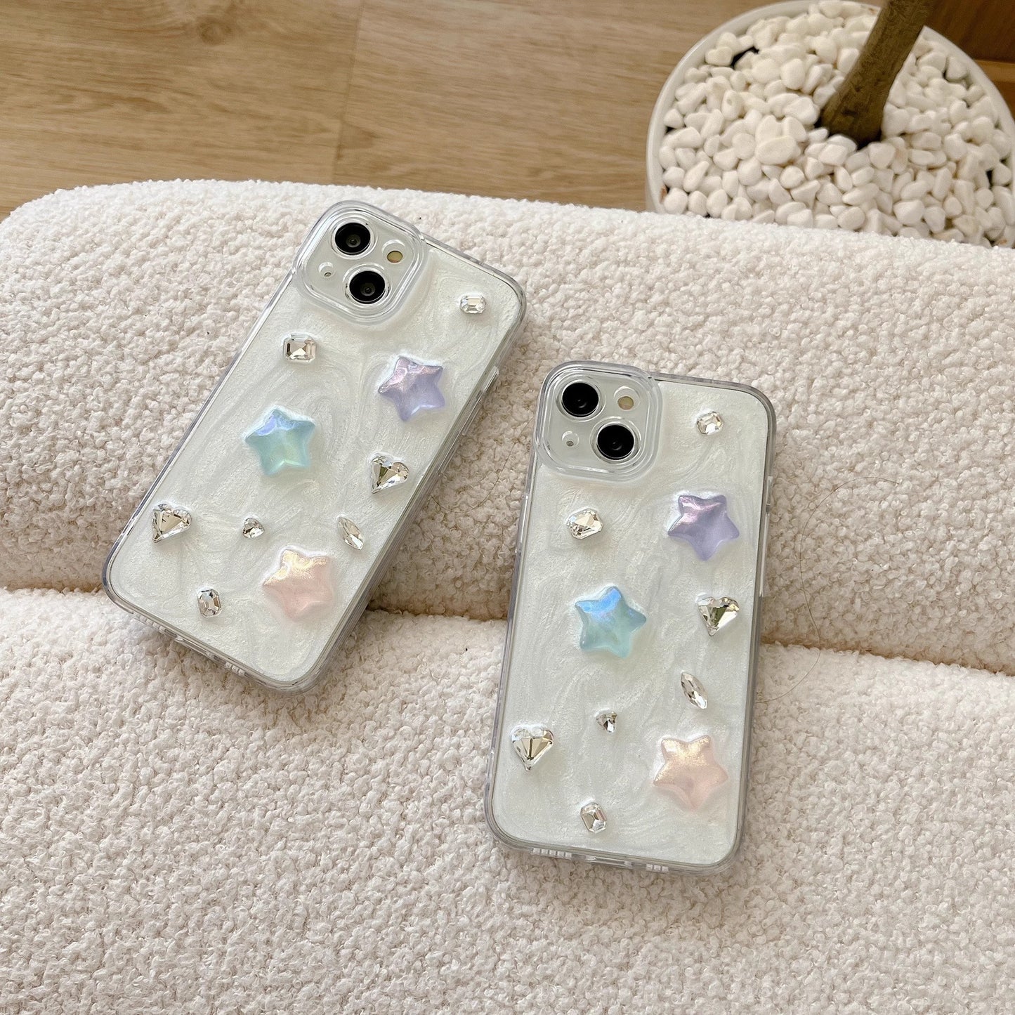 3D Star Phone Case for iPhone