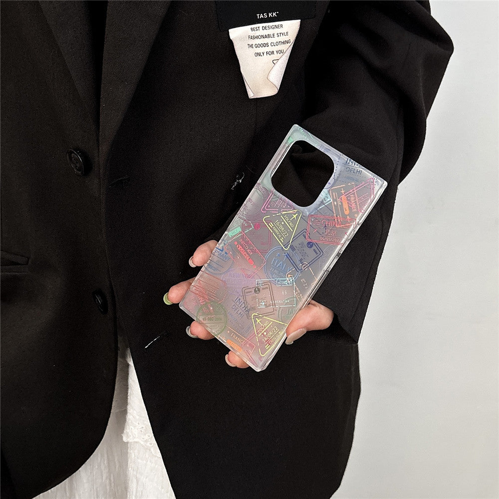 Traveler Square Phone Case for iPhone