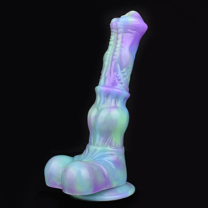 Spring Garden Knotted Horse Dildo-Suction Cup Dildo
