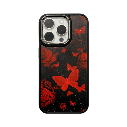 Red Dream Butterfly Phone Case for iPhone