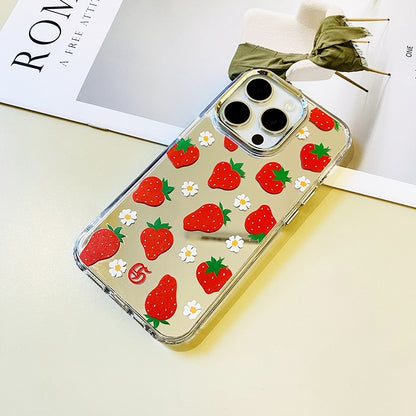 Daisy & Strawberry Phone Case for iPhone