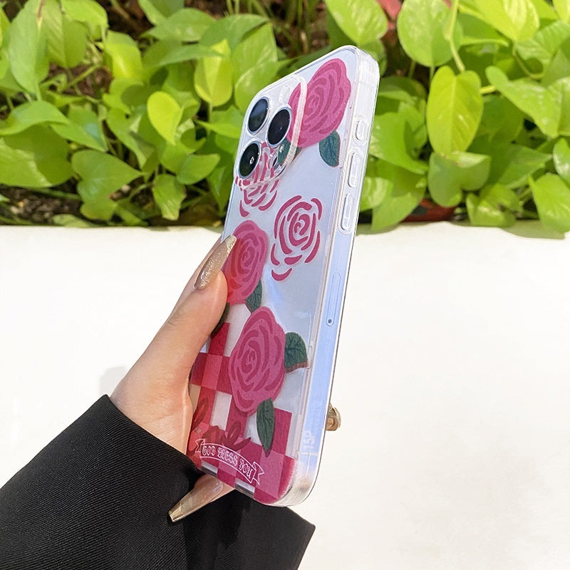 Pink Rose Phone Case for iPhone