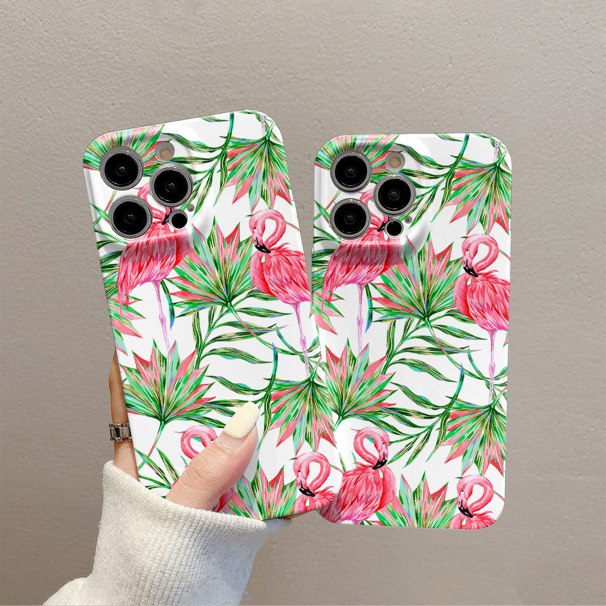 Tropics Flamingo Phone Case for iPhone