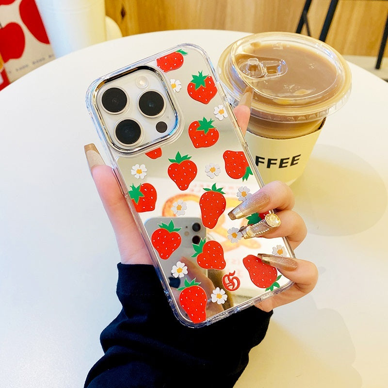 Daisy & Strawberry Phone Case for iPhone