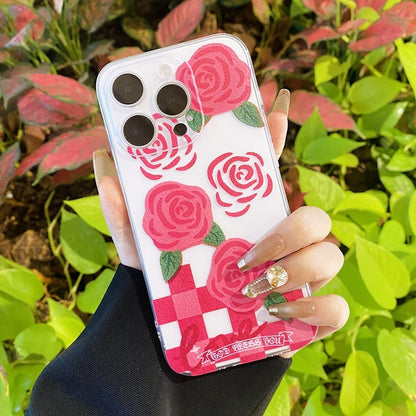 Pink Rose Phone Case for iPhone