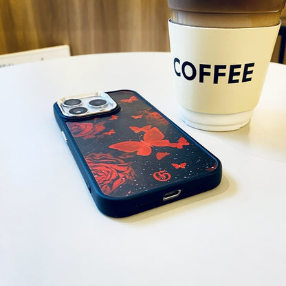 Red Dream Butterfly Phone Case for iPhone