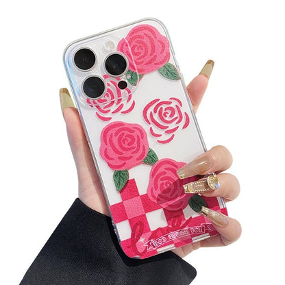 Pink Rose Phone Case for iPhone