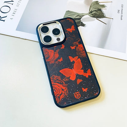 Red Dream Butterfly Phone Case for iPhone