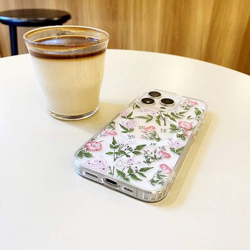 Petunia Magnetic Phone Case for iPhone