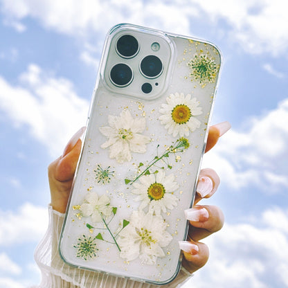 Snow Daisy Phone Case for iPhone