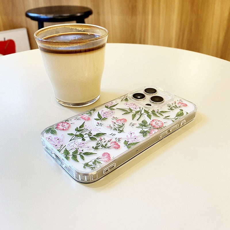 Petunia Magnetic Phone Case for iPhone