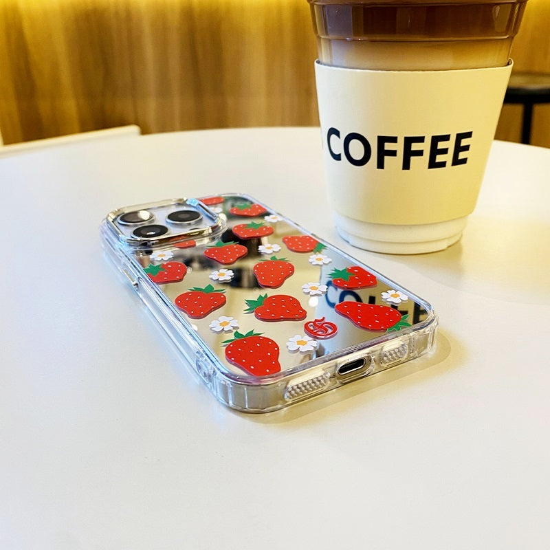 Daisy & Strawberry Phone Case for iPhone