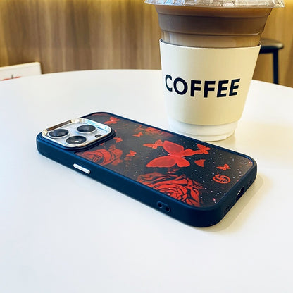 Red Dream Butterfly Phone Case for iPhone