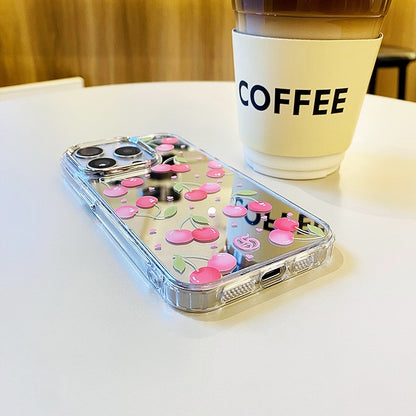 Pink Cherry Phone Case for iPhone