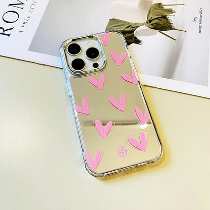 Pink Sweet Heart Phone Case for iPhone